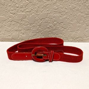 Red Stretchy Belt